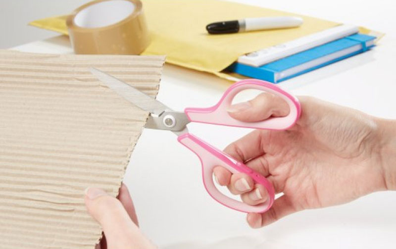 Ножиці 18,2см. X3, рожев. Rexel - фото 4