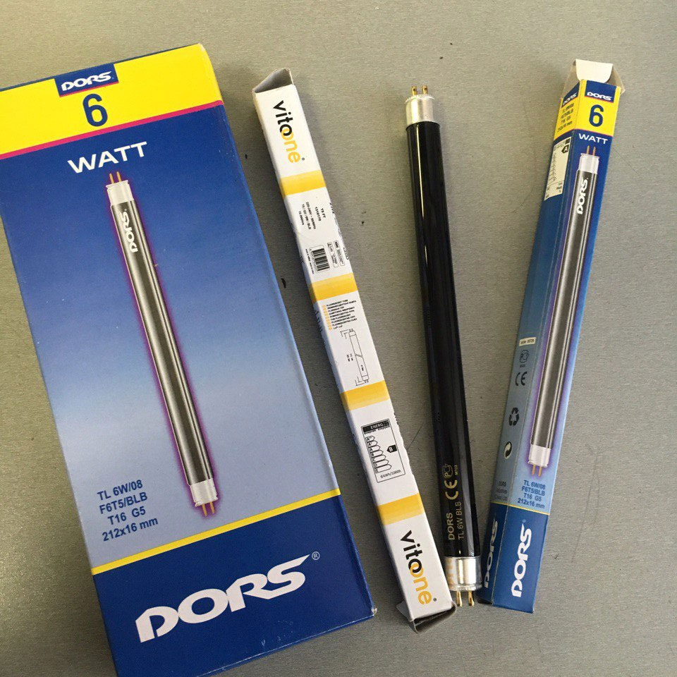 Лампа люмінесцентна ультрафіолетова 6Вт DORS - фото 2