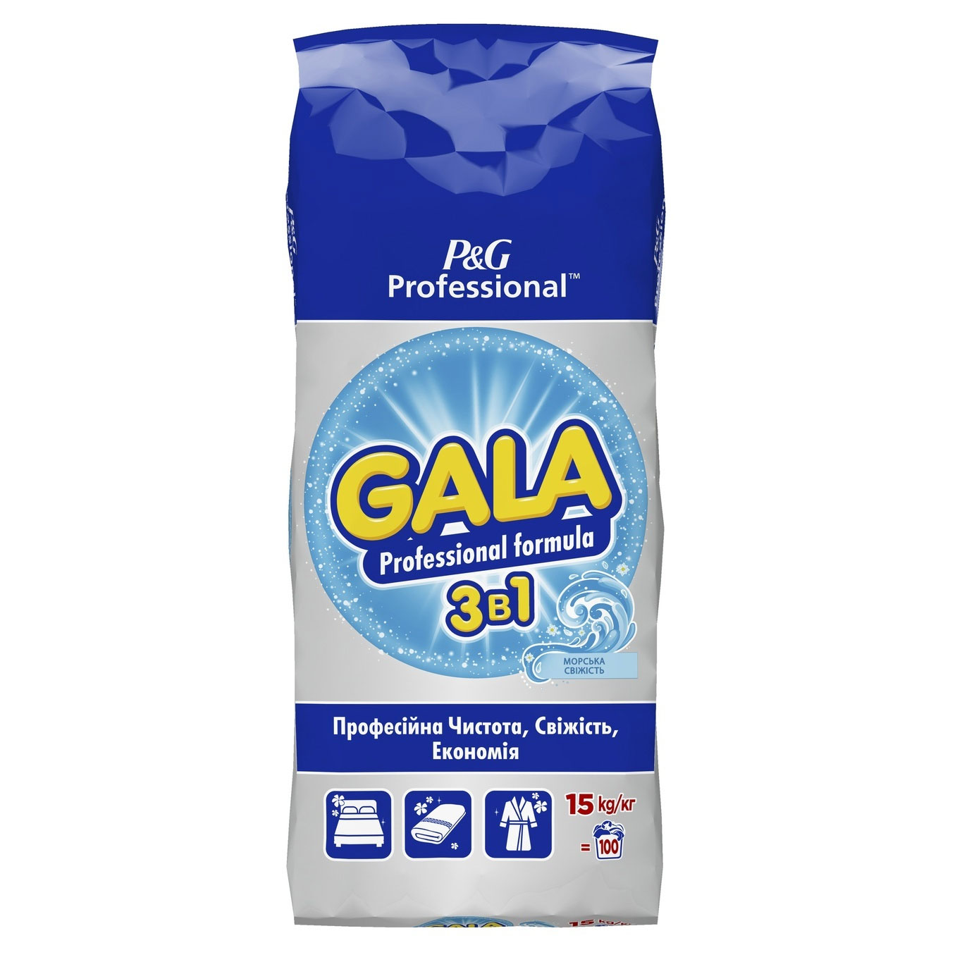 Пральний порошок для автоматичного прання, 15кг, Expert Color GALA - фото 2