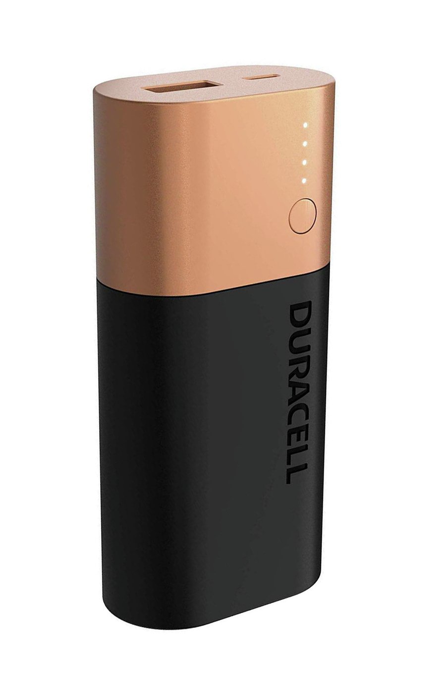 Акумулятор-зарядка Power bank, емність 6700мАч, вихід 2,4А - 1 USB, вхід - microUSB Duracell - фото 1