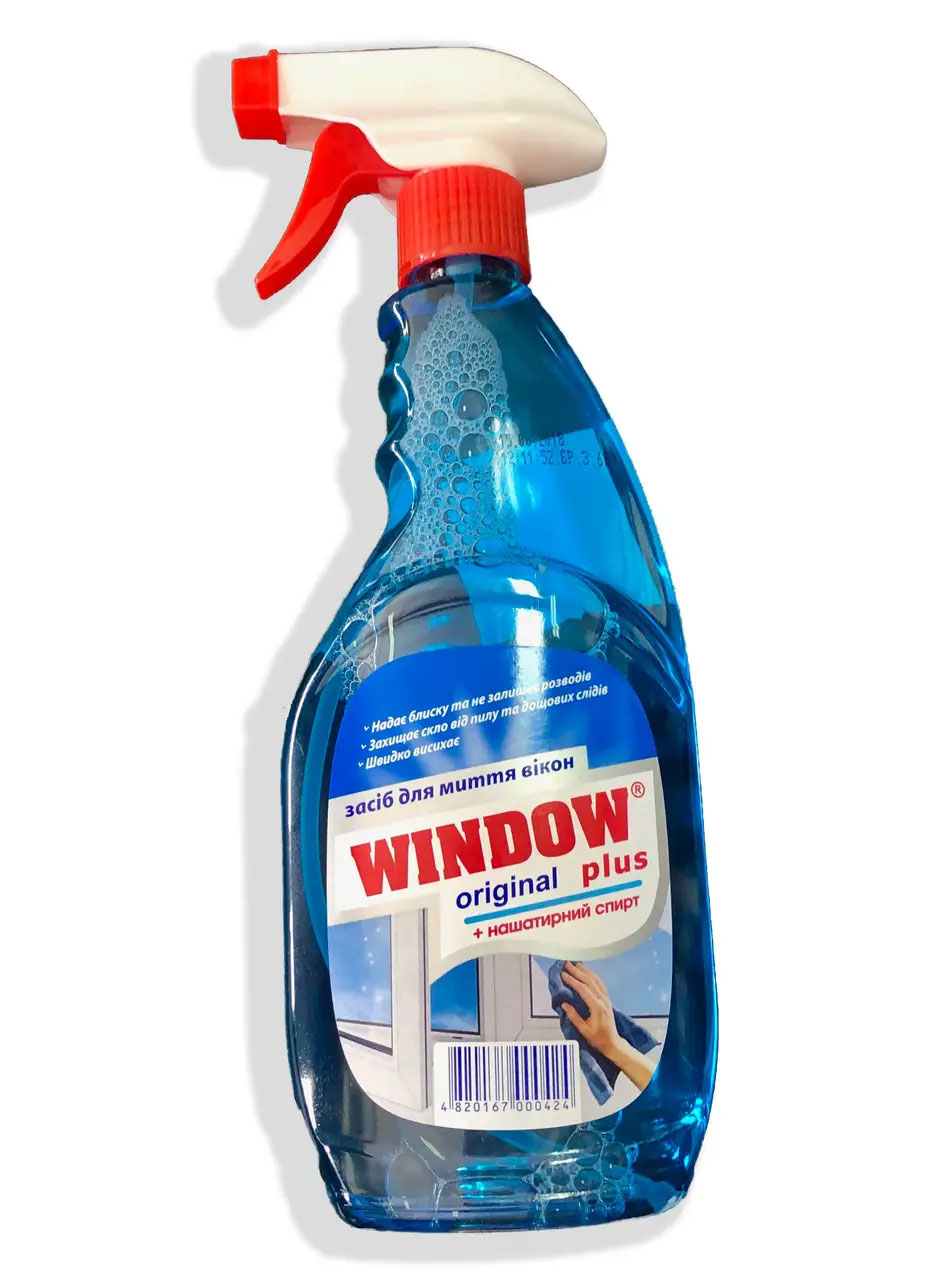 Засіб для миття скла, 500мл. Window, розпилювач Україна - фото 1