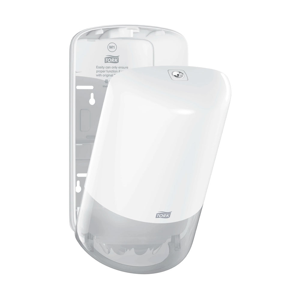 Диспенсер для полотенец в рулонах с центральной вытяжкой Elevation, пластик, Мини, (M1), бел. Tork - фото 2