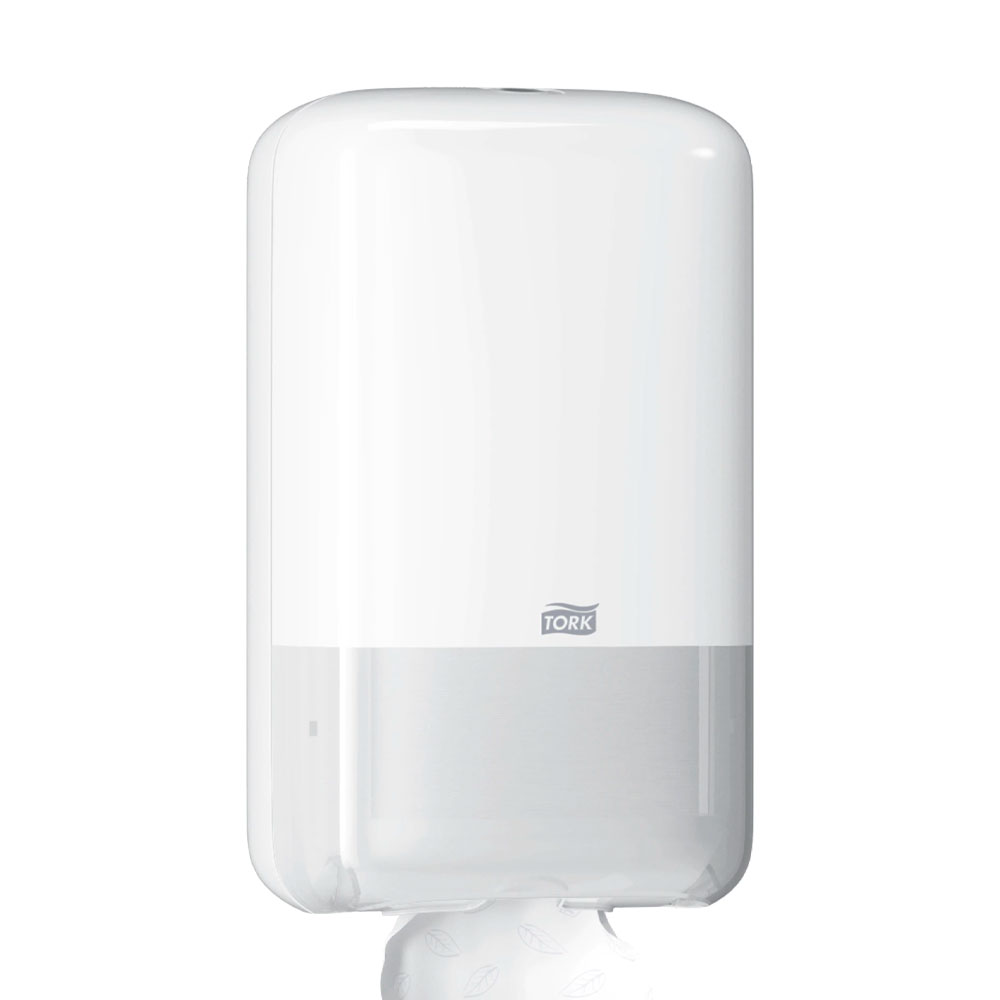 Диспенсер для туалетной бумаги Z и V-складки, Elevation,  пластик, (T3), бел. Tork - фото 1