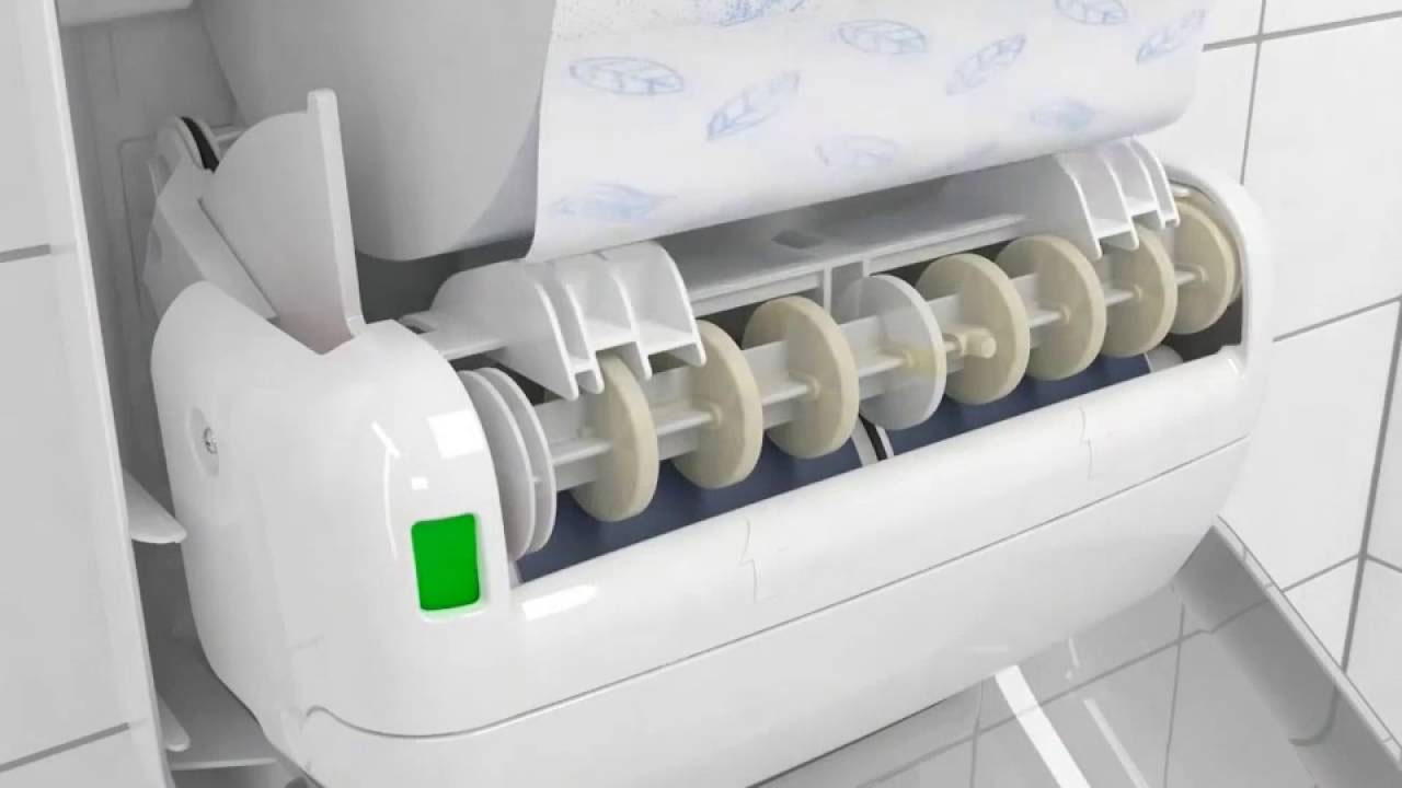 Диспенсер для полотенец в рулонах, пластик Elevation, (H1),  бел. Tork - фото 1