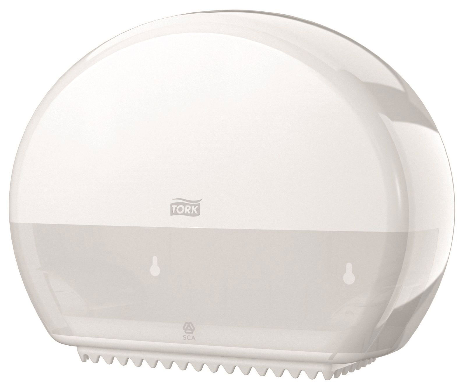 Диспенсер для туалетной бумаги в рулонах Джамбо, Elevation, пластик, (T2), бел. Tork - фото 1