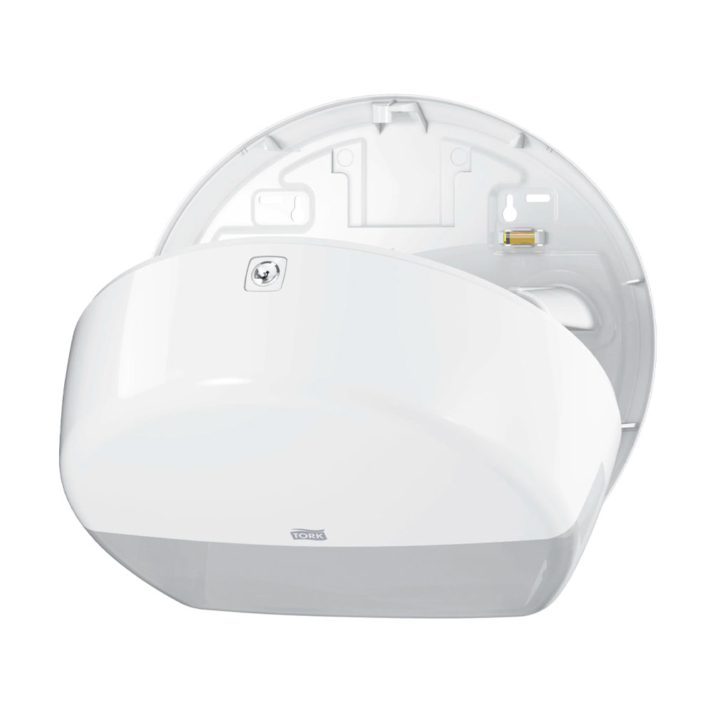 Диспенсер для туалетной бумаги в рулонах Джамбо, Elevation, пластик, (T2), бел. Tork - фото 2