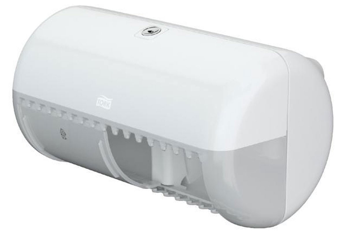 Тримач для туалетного паперу у рулонах, Стандарт, Elevation, пластик, (T4), біл. Tork - фото 3