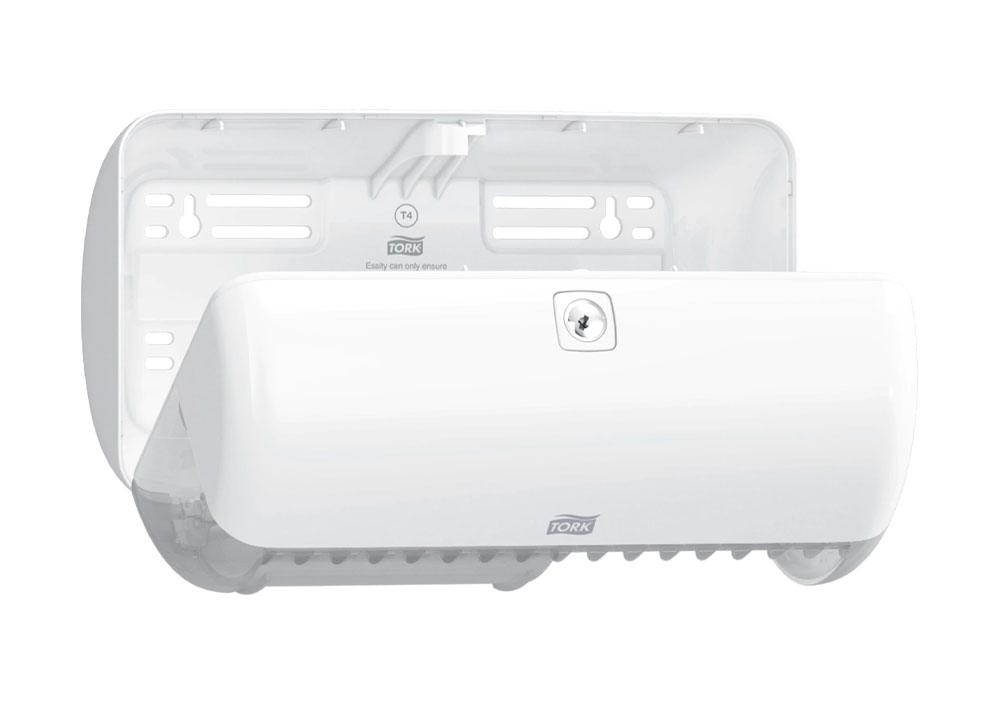 Тримач для туалетного паперу у рулонах, Стандарт, Elevation, пластик, (T4), біл. Tork - фото 4