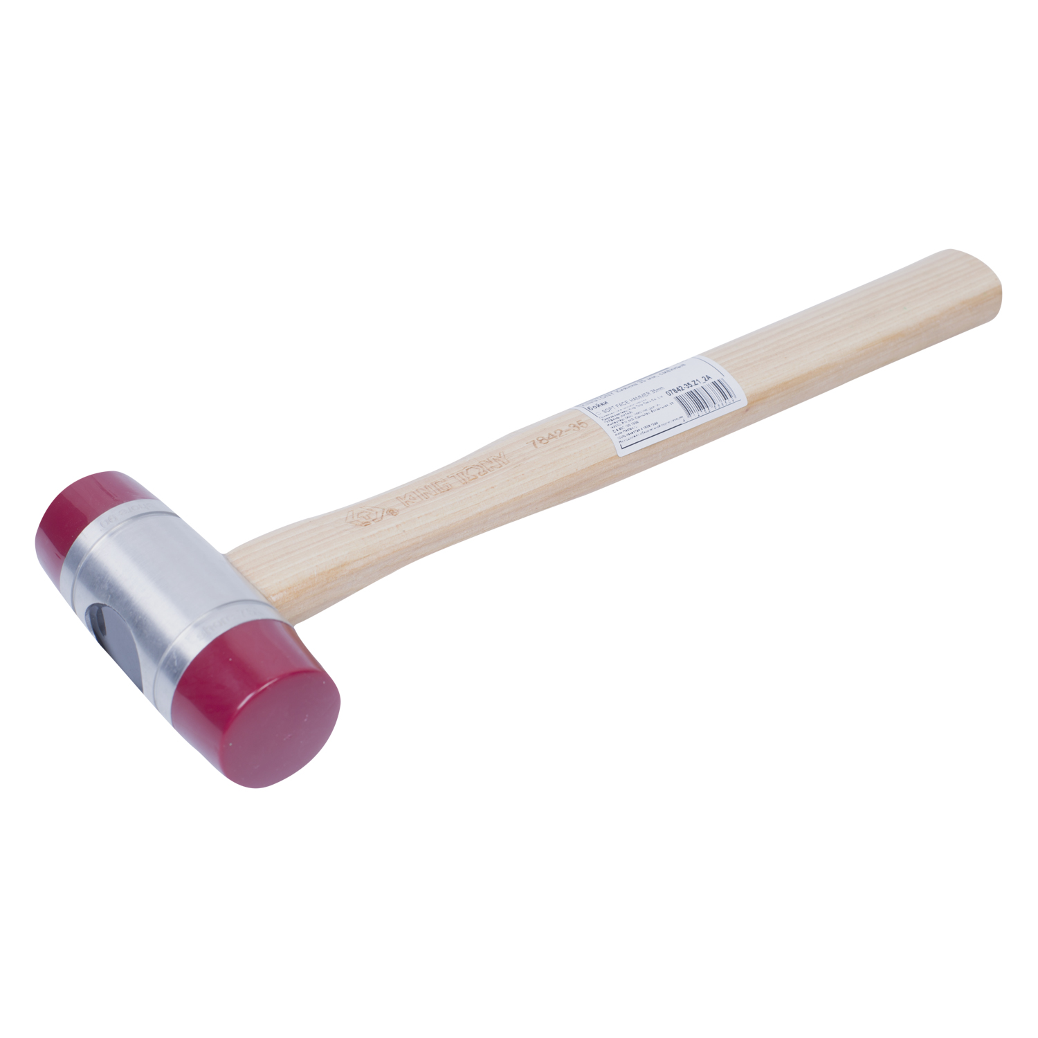 Молоток рихтовочный (киянка), 344 гр., мягкий боек King Tony - фото 1