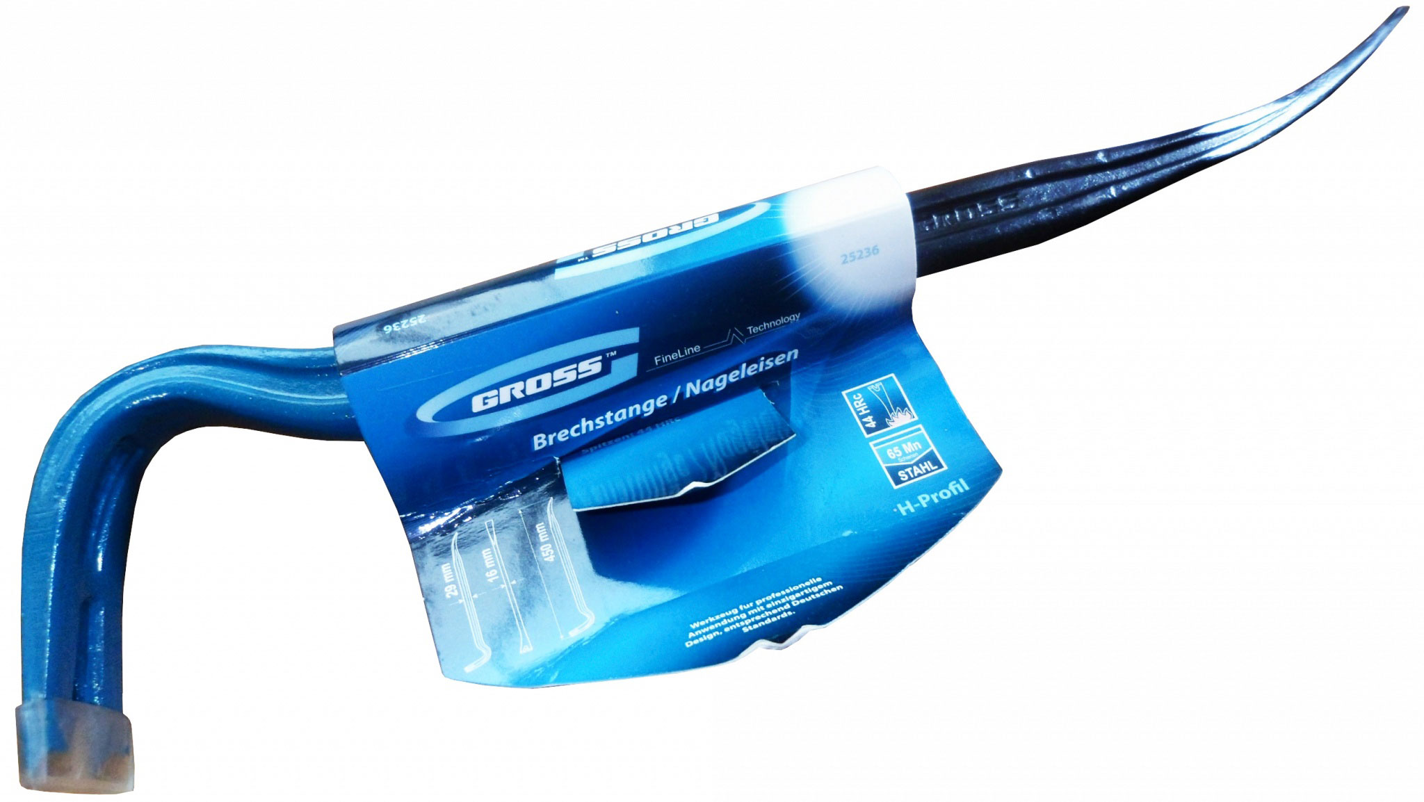 Лом - гвоздодер Gross стальной, длина 45см. Gross - фото 5