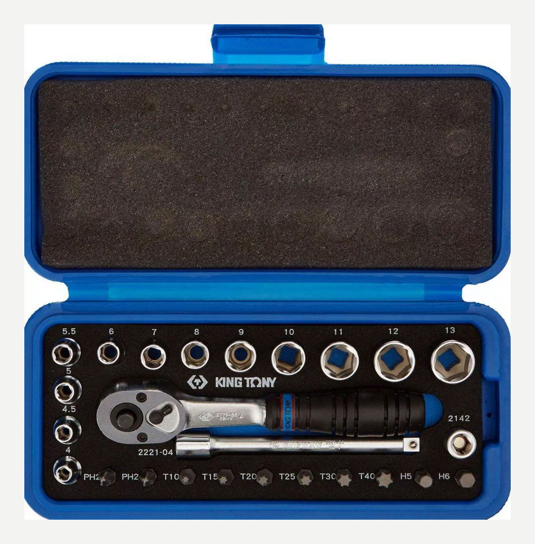 Набір головок 1/4