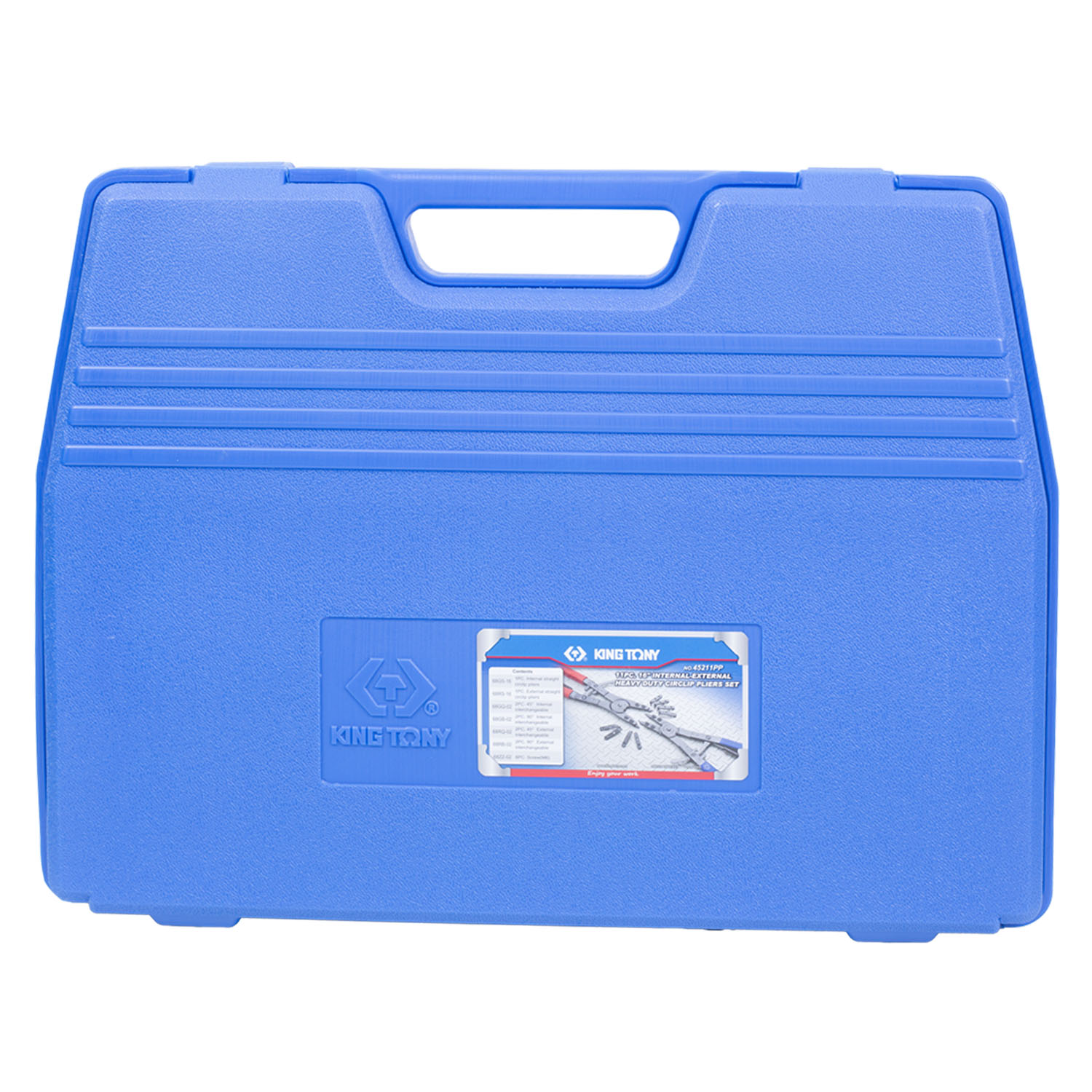 Знімач для стопірних кілець універсальний 406мм, 11 предметів King Tony - фото 2