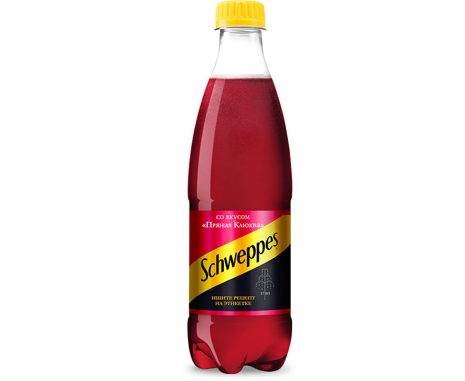 Вода Швепс, 0,5л., 12шт/уп., пластикова пляшка Schweppes - фото 4