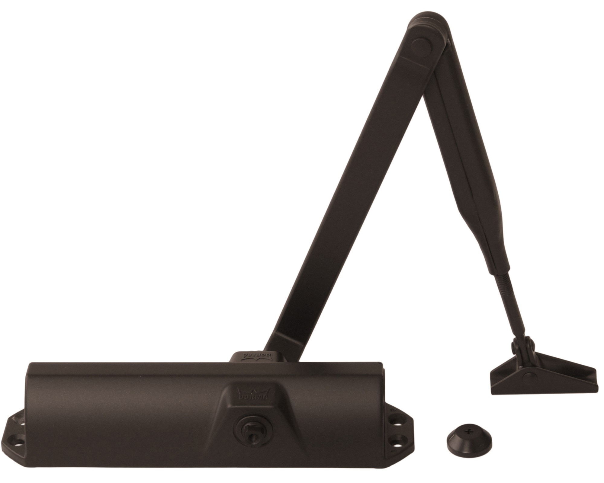 Доводчик для дверей на 25-120кг., TS68, EN2/EN3/EN4, коричн. DORMA - фото 1