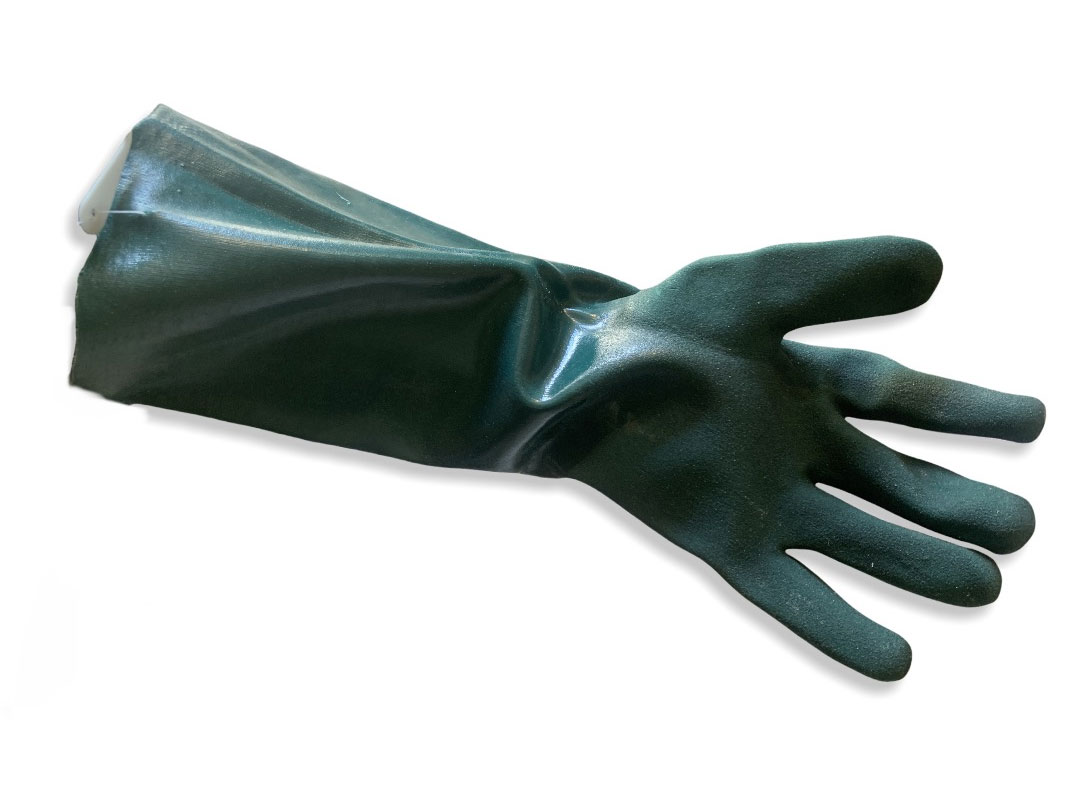 Рукавички робочі з ПВХ покриттям, стійкі до хімічного середовища  Doloni - фото 1