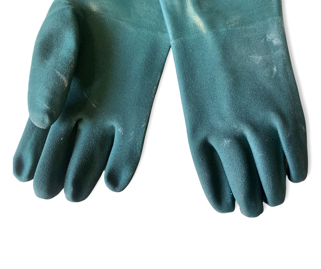 Рукавички робочі з ПВХ покриттям, стійкі до хімічного середовища  Doloni - фото 3