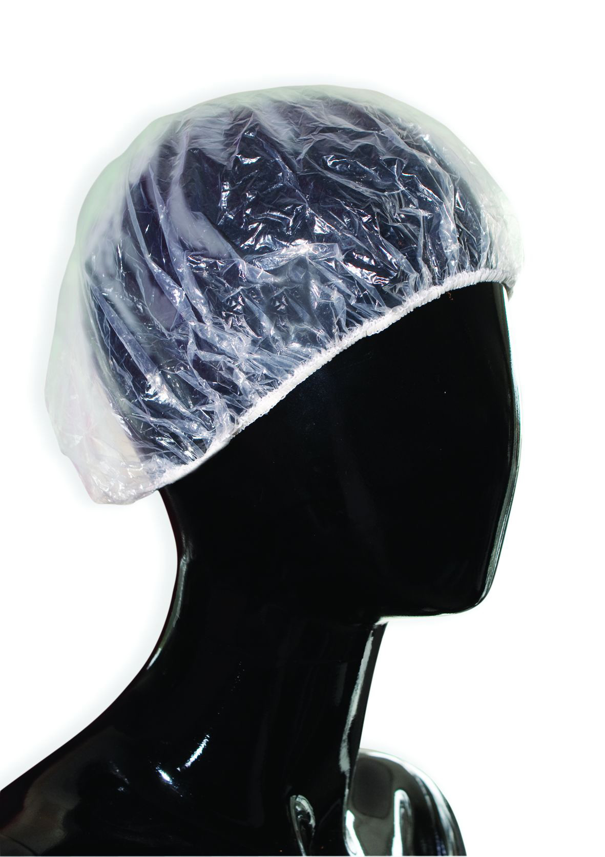 Шапочка для душа полиэтиленовая, в индивидуальной упаковке, 100шт./уп. Украина - фото 2