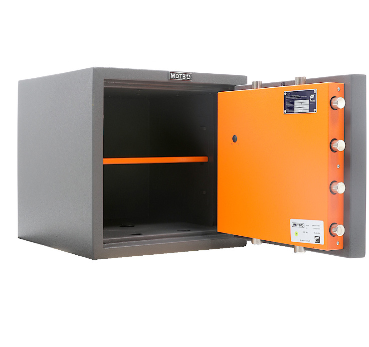 Сейф взломостойкий (460*470*470мм.) электронный кодовый замок, 1 полка, 2 класс, Bastion-M 46-E, гра MDTB - фото 7