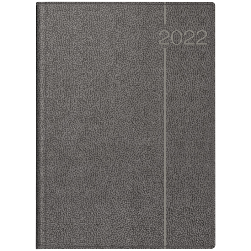 Щоденник датований 2022 Euro А4, 21х29см., сірий Brunnen - фото 1