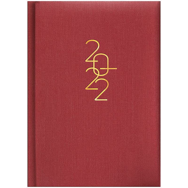 Ежедневник датированный 2022 карманный Tirol, 10х14см., красн. Brunnen - фото 3