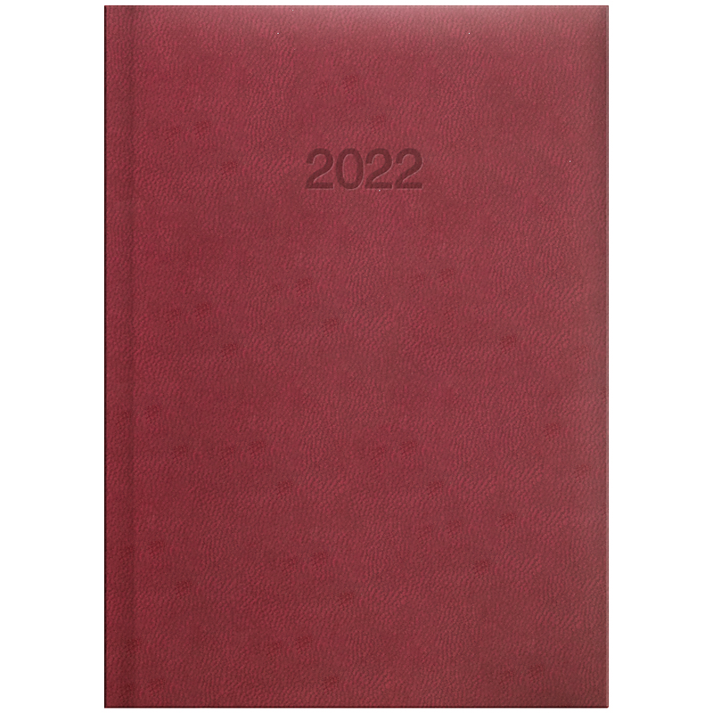 Ежедневник датированный 2022 карманный Torino, 10х14см., марсала Brunnen - фото 3