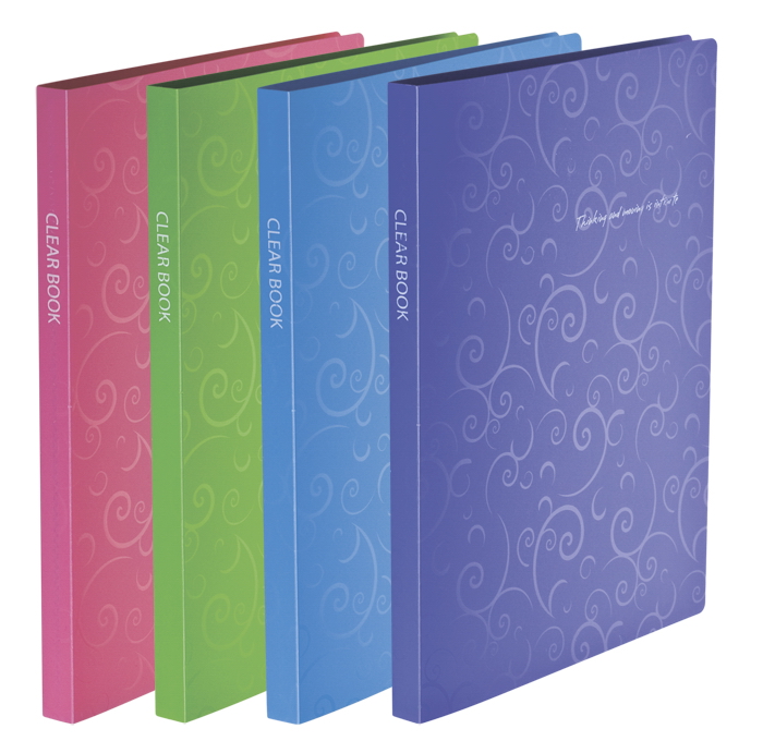 Папка на 20 файлов Barocco, фиолет. BuroMax - фото 1