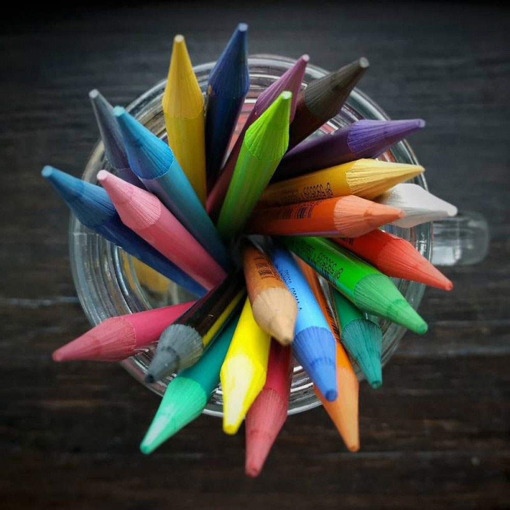 Олівці кольорові бездеревні, 24кол., Progresso, дер./коробка Koh-i-noor - фото 2