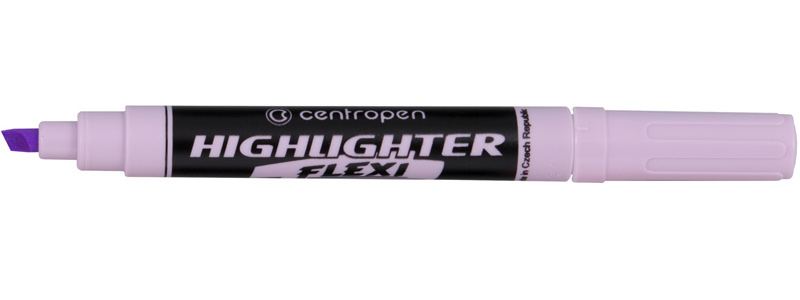Маркер текстовий Highlighter Flexi,  набір 4шт./уп. (пласт. пенал) Centropen - фото 1