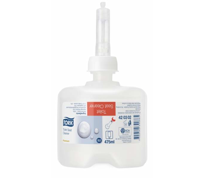 Спиртовий гель для дезінфекції сидіння унітазу, 475мл., в касеті для диспенсера Tork - фото 2