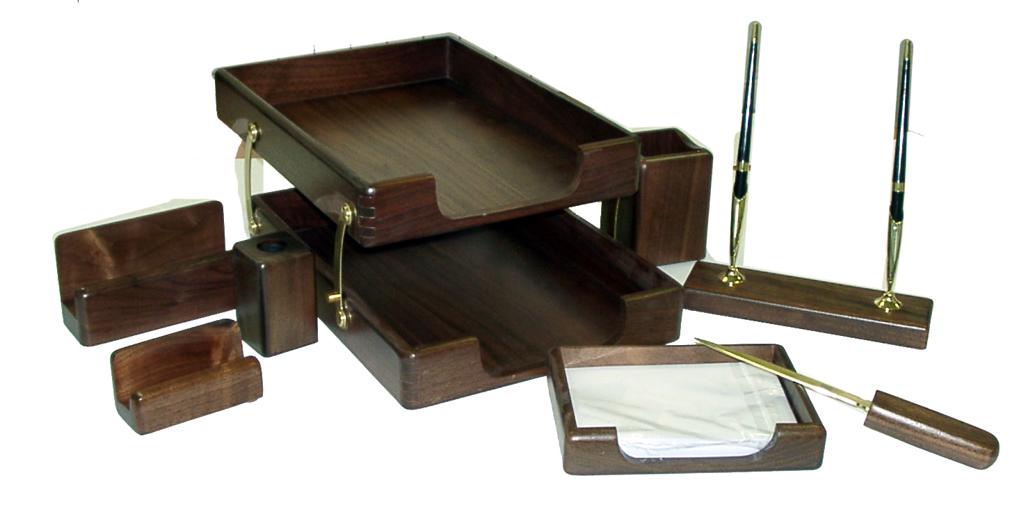 Набір настільний з дерева 8 предметів, 