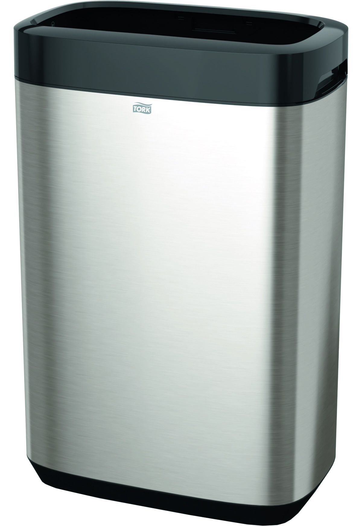 Урна для мусора напольная/настеная 50л метал/пластик, серый Tork - фото 2