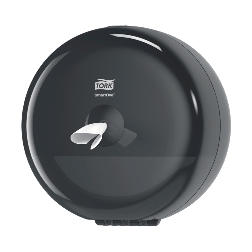 Диспенсер для туалетной бумаги в мини рулонах SmartOne Mini System, пластик, (T9), черн. Tork - фото 8