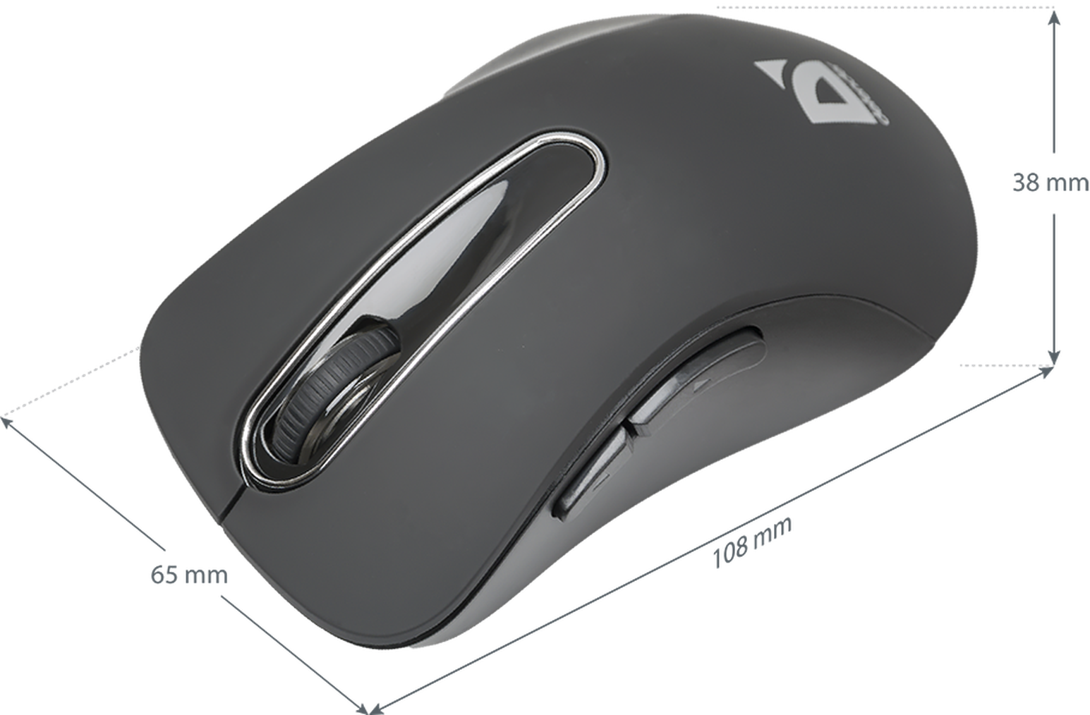 Мышь USB беспроводная оптическая Datum MM-075 Defender - фото 5