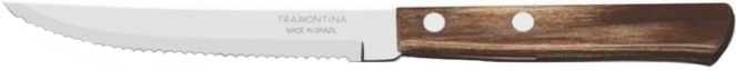 Нож для стейка Tradicional, 127мм. лезвие, нержавеющая сталь, 2шт./уп. Tramontina - фото 1