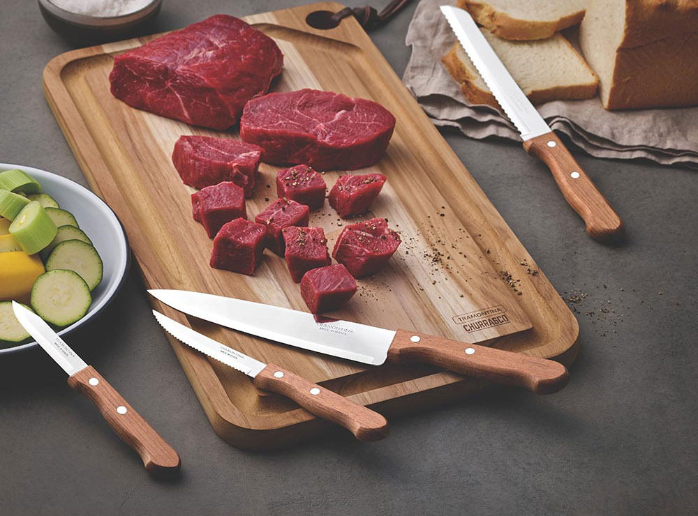 Ніж кухарський Dynamic, 229мм. лезвие нержавеющая сталь Dynamic, 229мм. лезо нерж. сталь Tramontina - фото 5