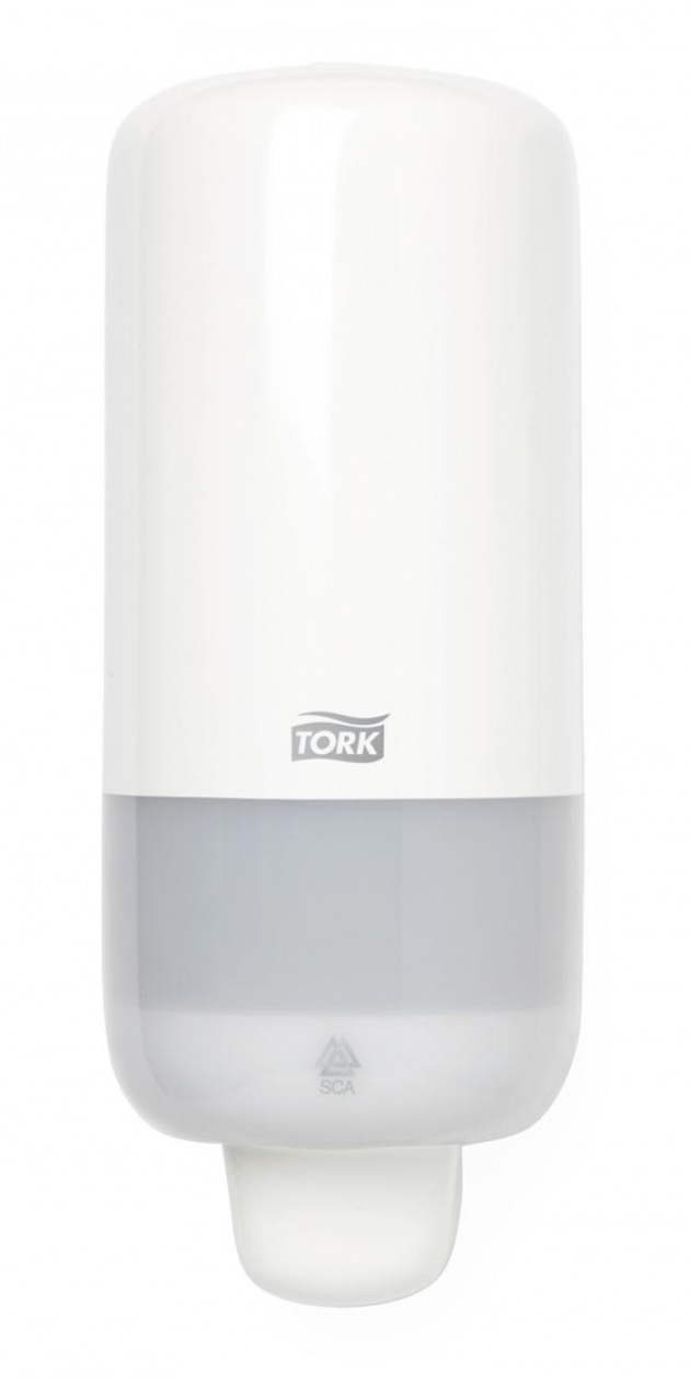 Диспенсер для жидкого мыла-пены Elevation, 1л, пластик, (S4), бел. Tork - фото 2
