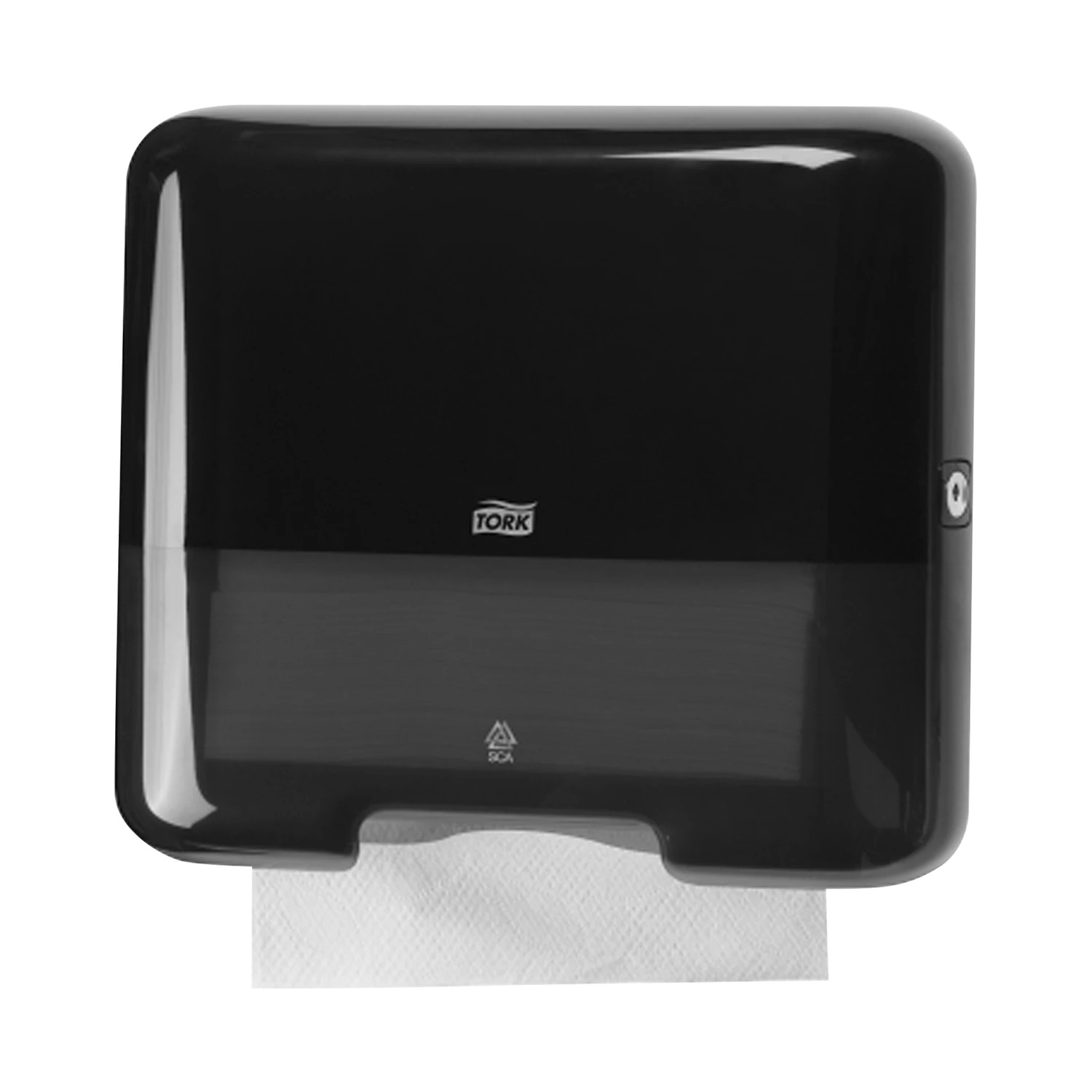 Тримач для рушників ZZ (C)-складки Elevation, пластик, Міні, (H3), чорн. Tork - фото 2