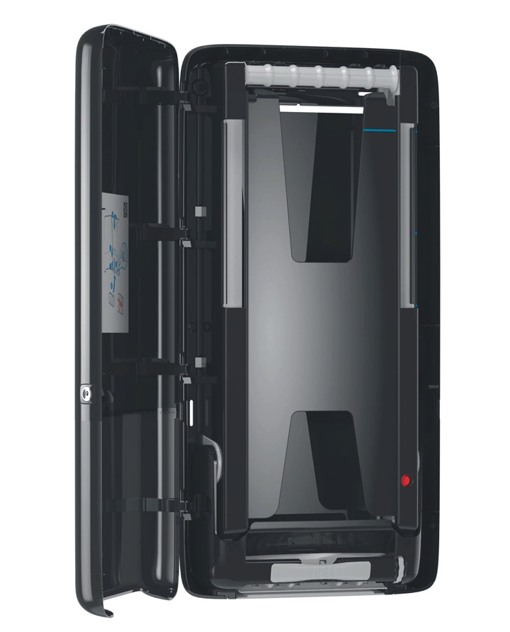 Диспенсер для полотенец, с непрерывной подачей PeakServe, Elevation, (H5), черн. Tork - фото 5