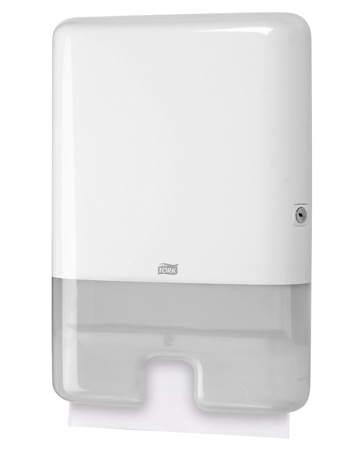 Диспенсер для полотенец узкопанельных, Elevation Макси, (H2),  бел. Tork - фото 3