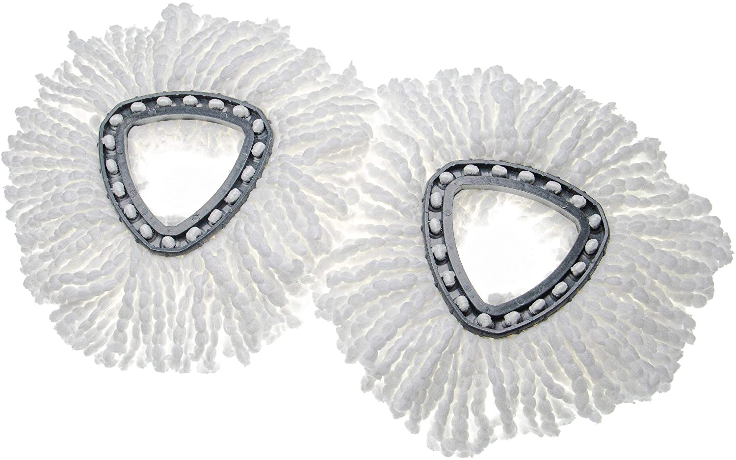 Насадка Моп круглий для швабри, Easy Wring&Clean Turbo Classic, мотузкова,  мікрофібра, біл. Vileda - фото 2