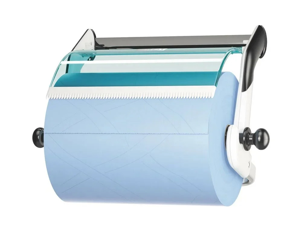 Диспенсер для материалов в рулоне Tork Performance, настенный, (W1), бел./голубой Tork - фото 5