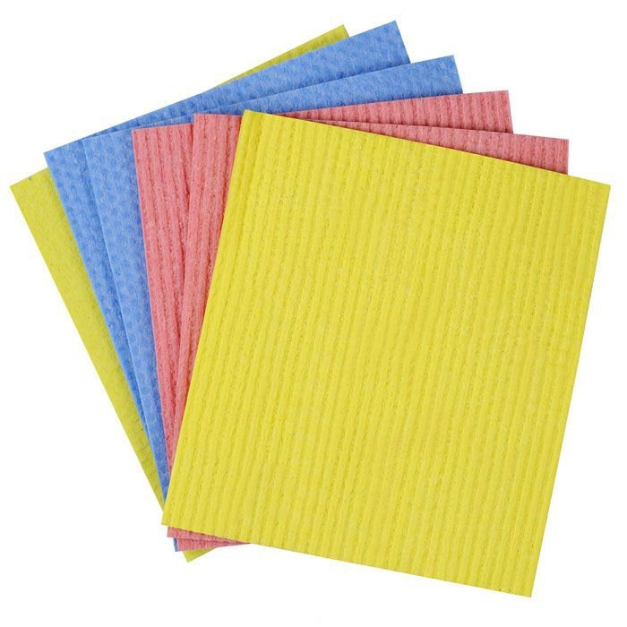 Салфетки влагопоглащающие, 18*20см, 5+1 (6шт/уп.), ассорт. Vileda - фото 1