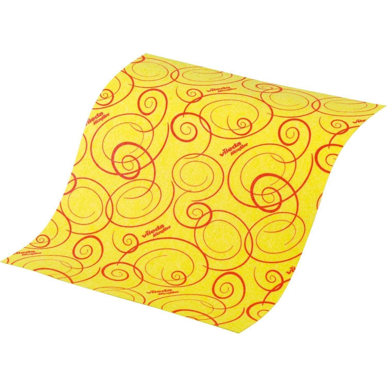 Салфетка вискоза для уборки универсальная Allpurpose Cloth, 38*40см., 1шт./уп., желт. Vileda - фото 1