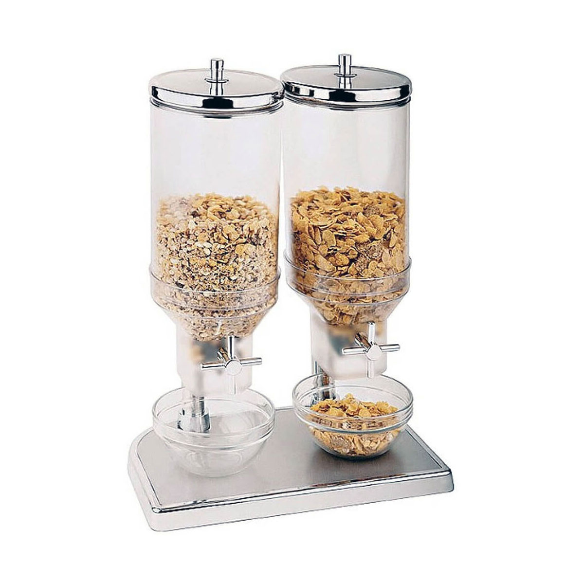 Диспенсер для мюслі подвійний, 2*4,5л. APS - фото 2