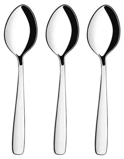 Ложка чайна металева AMAZONAS, 6шт./уп. Tramontina — фото 1