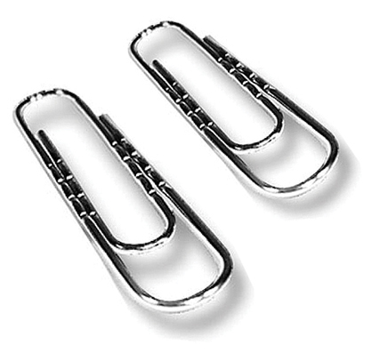 Скріпки 50мм., никель., прямі, рельєфні, 100шт., картон. уп. Scholz - фото 2