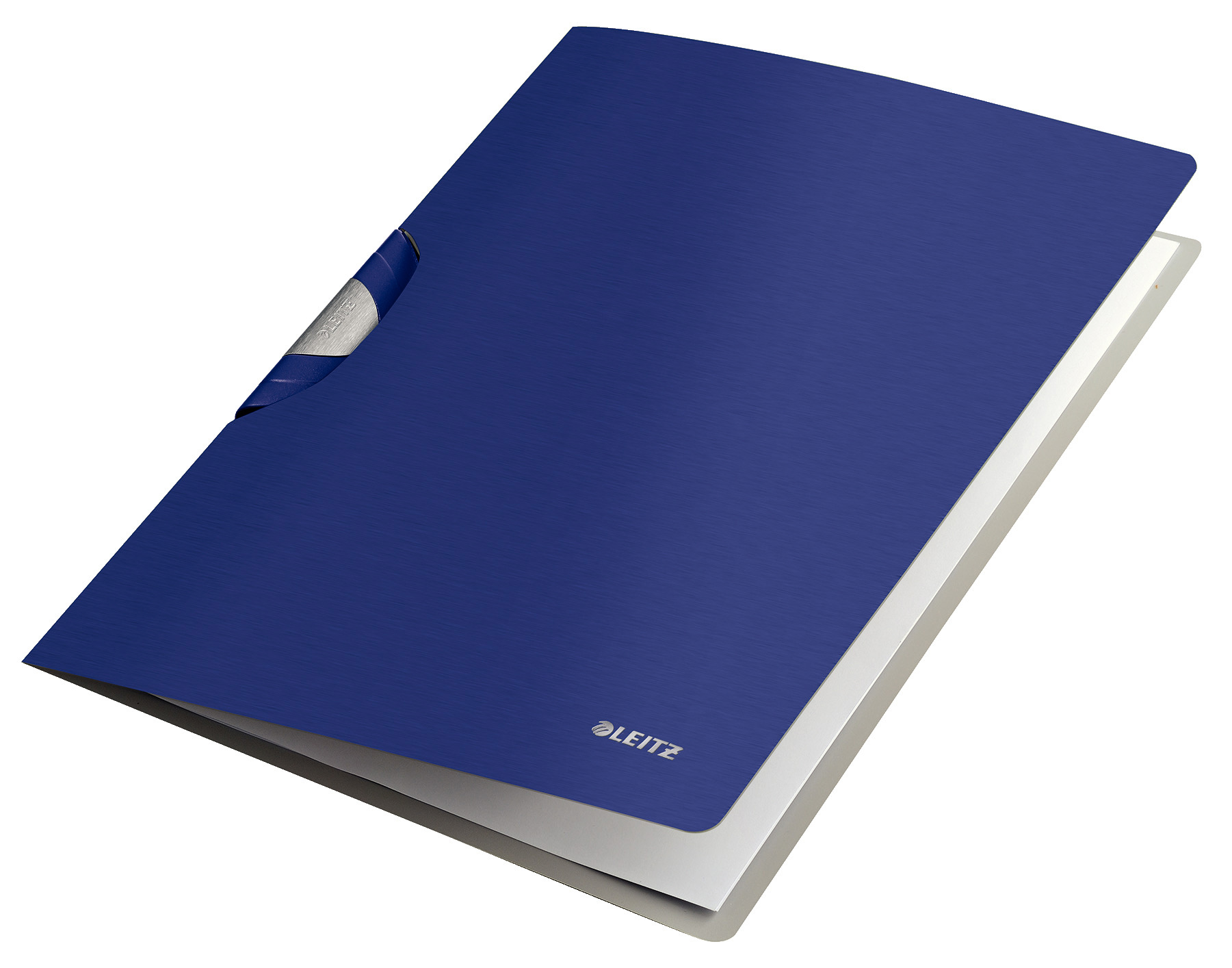 Папка с клипом Style ColorClip А4, пластик, титан син. LEITZ - фото 2