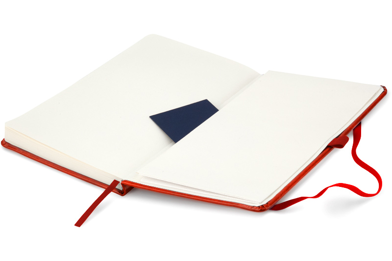 Книга записная Partner Lux А5, 96л., кл., красн. Axent - фото 2