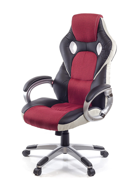 Кресло для персонала Антарес PL TILT, красн. АКЛАС - фото 2