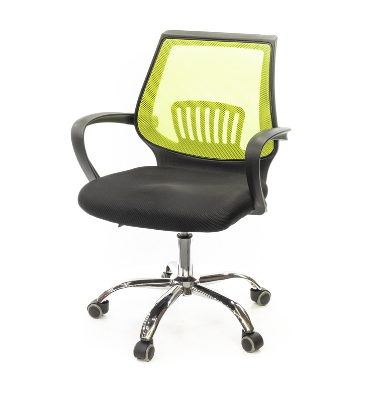 Кресло для персонала Ларк CH PR, желт. (Лаймовый) АКЛАС - фото 1